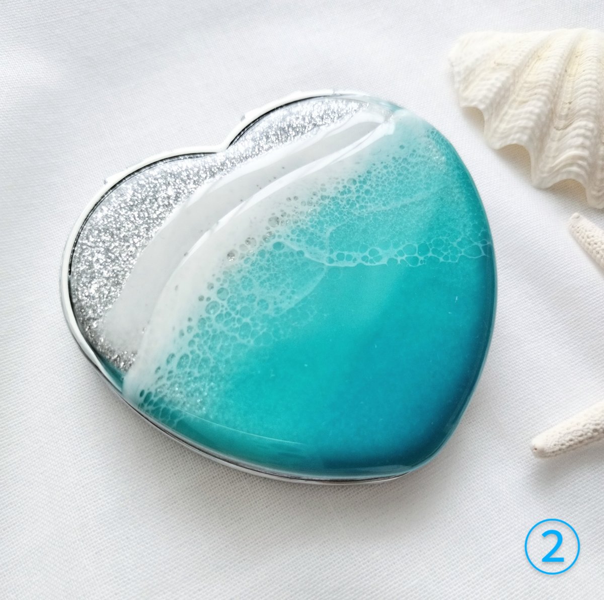 海のコンパクトミラー | with ART