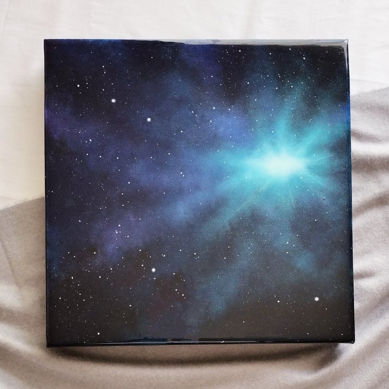 アート「希望」 UNIVERSE ART―希望の星―（30×30cm 厚み4cm） | with ART