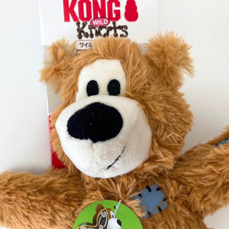 コング ワイルドノット テディ Mサイズ | 犬のしつけ教室「いぬのわく