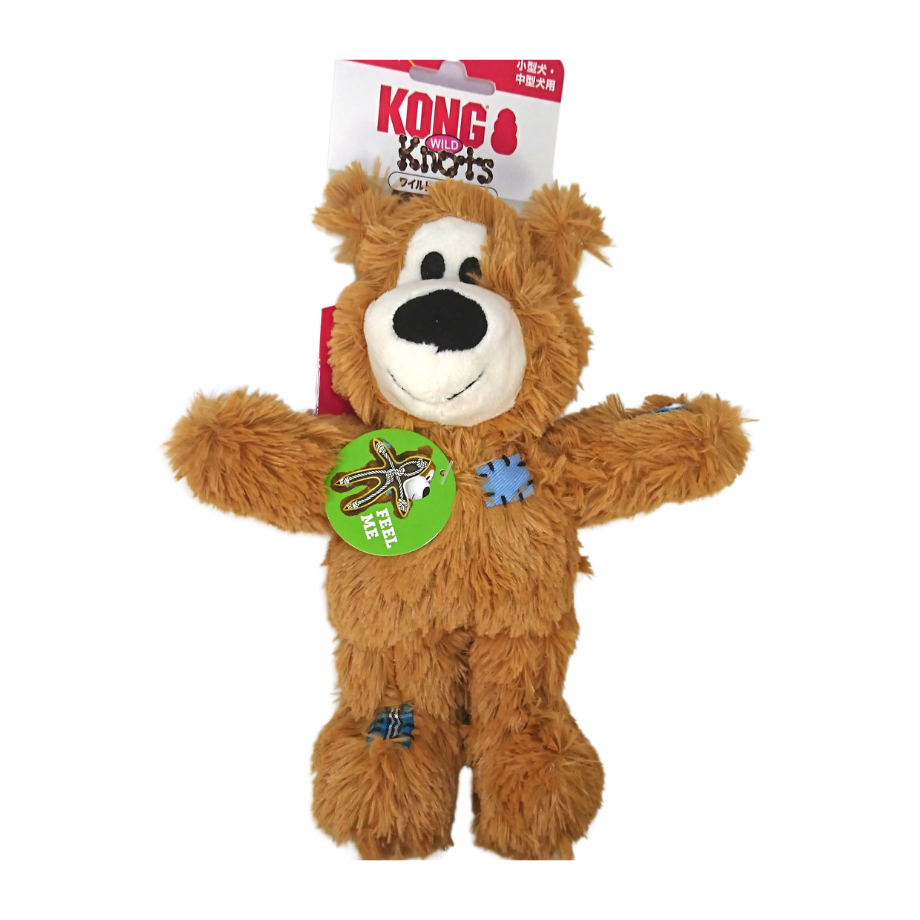 コング ワイルドノット テディ Mサイズ | 犬のしつけ教室「いぬのわく