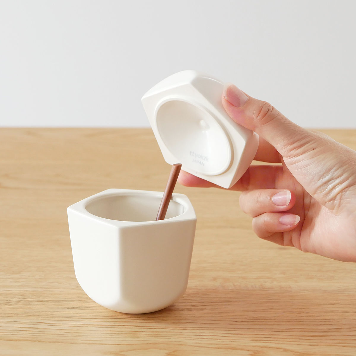 pomme シュガーポット | ttyokzk ceramic design WEBSHOP