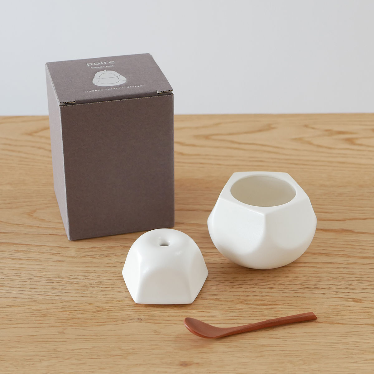 poire シュガーポット | ttyokzk ceramic design WEBSHOP poire シュガーポット | ttyokzk ceramic design WEBSHOP