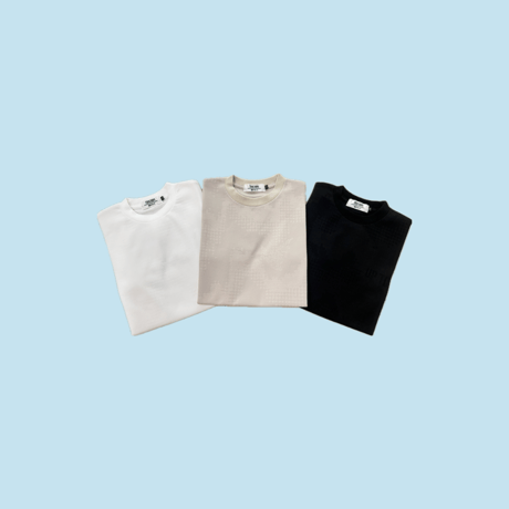 ジャガードTシャツ