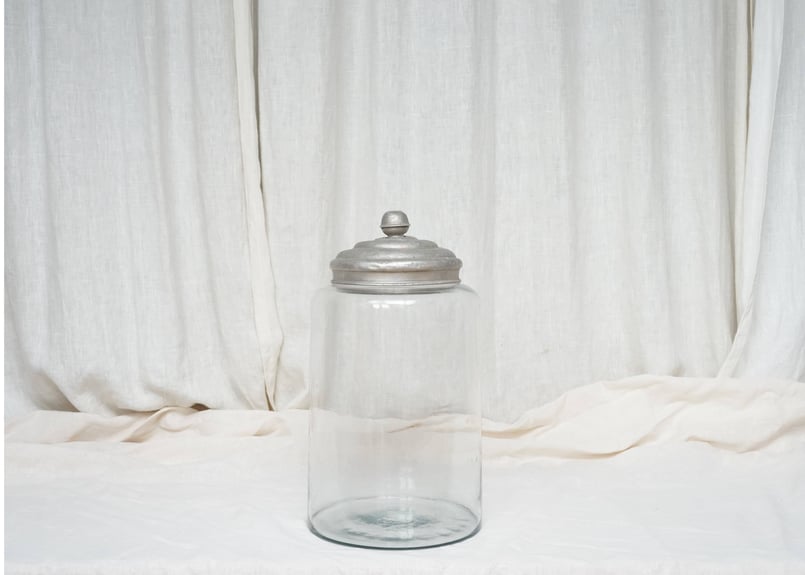 アルミ蓋の大きい瓶 | CASPITAntique