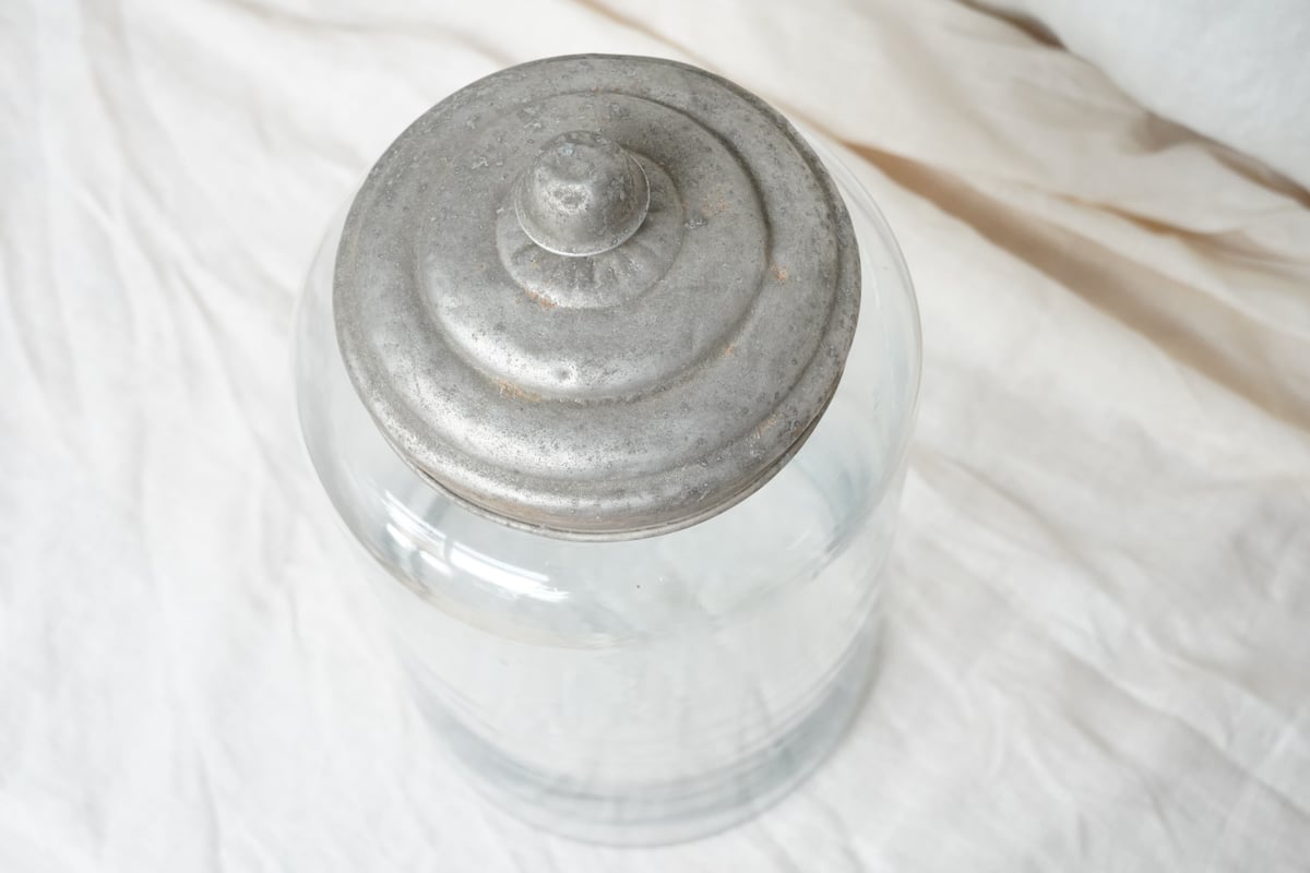 アルミ蓋の大きい瓶 | CASPITAntique