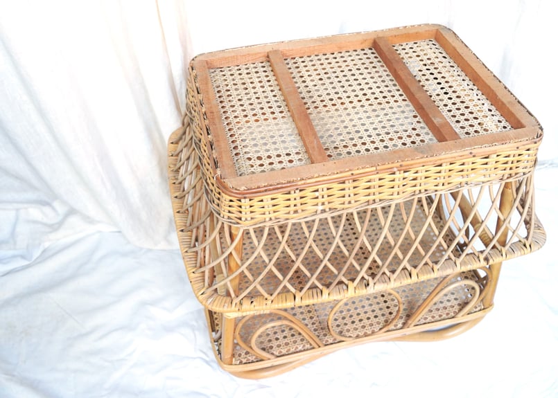 脱着できる2段の脱衣かご | CASPITAntique