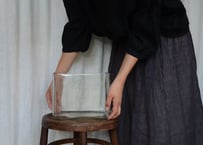 ガラスの四角い水槽