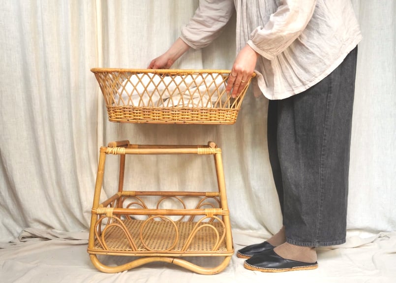 脱着できる2段の脱衣かご | CASPITAntique