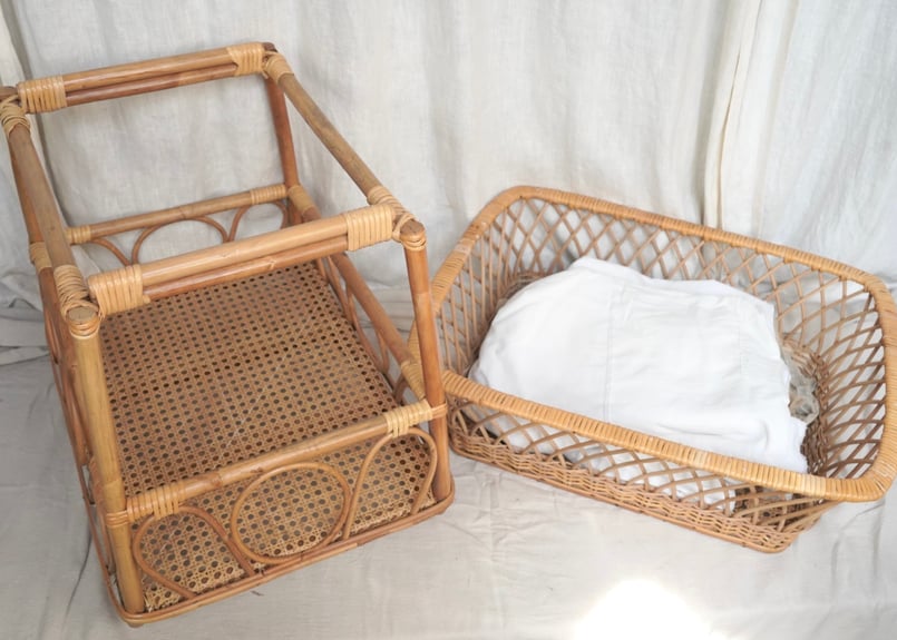 脱着できる2段の脱衣かご | CASPITAntique