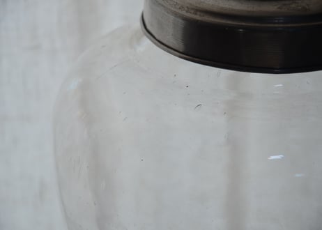 愛らしいフォルムの地球瓶