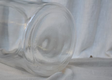 使い勝手の良い口の広い瓶