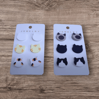 猫ピアス