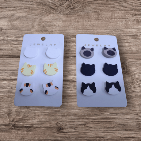 猫ピアス
