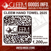 【GOODS】CLEEM / ハンドタオル