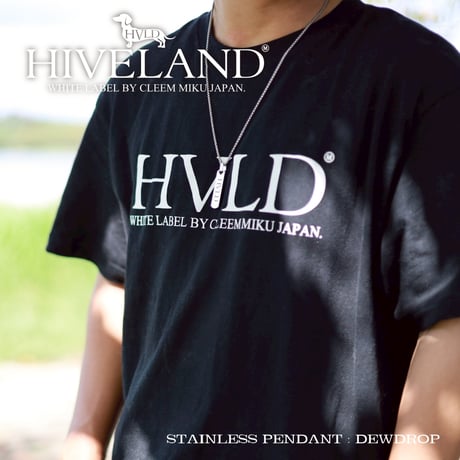 【GOODS】HIVELAND/ STAINLESS PENDANT : DEWDROP