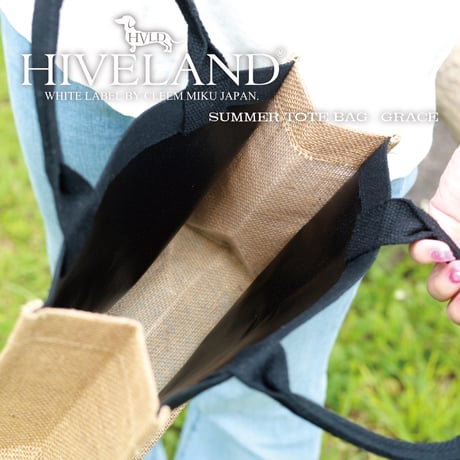 【GOODS】HIVELAND SUMMER TOTE BAG "GRACE"