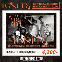 【GOODS】IGNITE BLANKET(Jam9)