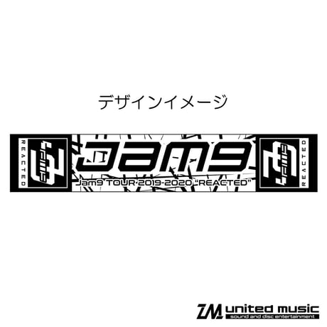 【GOODS】Jam9 TOUR2019-2020「REACTED -THE FINAL-」マフラータオル