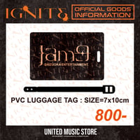 【GOODS】IGNITE PVC LUGGAGE TAG(Jam9)