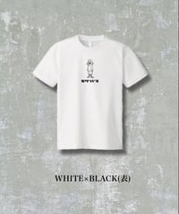 【Tシャツ】カタカナ type C ( BLACK×WHITE )