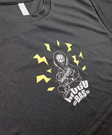 【Tシャツ】MUSIC♪ ( BLACK×WHITE×LEMON )