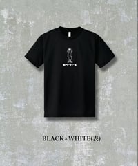 【Tシャツ】カタカナ type C ( WHITE×BLACK )