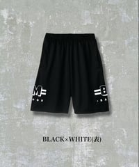 【ハーフパンツ】SIDE=MB=  ( BLACK×WHITE )