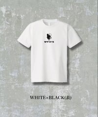 【Tシャツ】カタカナ type B ( WHITE×BLACK )
