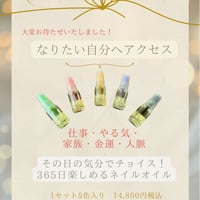 クリスマス限定　美脳ネイルオイル　5本セット　数量限定