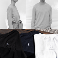 ホワイトリボン・チャリティロングスリーブTシャツ