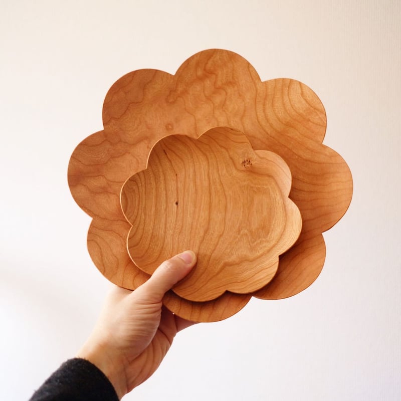 フラットビックスカラッププレート | 大石浩介