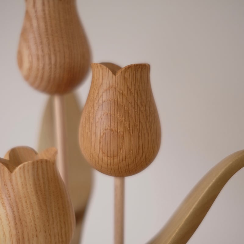 チューリップ 色違い ウォールナット | 大石浩介
