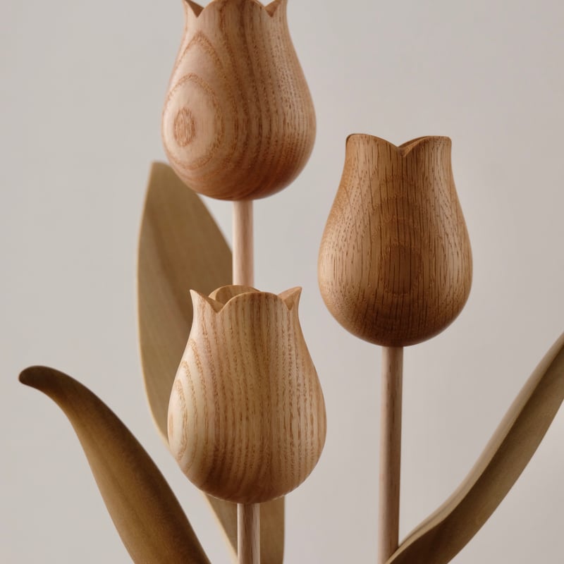 チューリップ チューリップ 色違い ウォールナット | 大石浩介