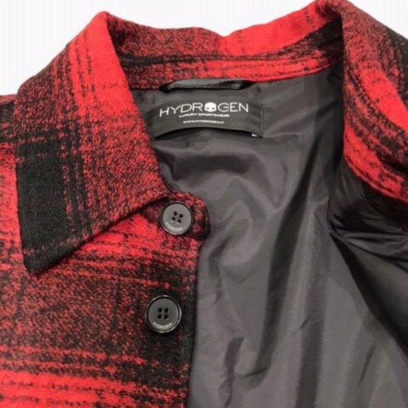 QRコード付き HYDROGENウール地シャツジャケット | Rubicon