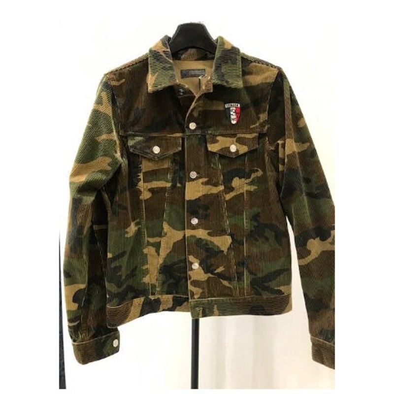 Supreme コーデュロイ迷彩ジャケット おも