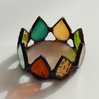 ティアラ型キャンドルホルダー（カラフルA）