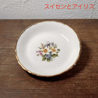 英国 Royal Heritage 花のミニプレート