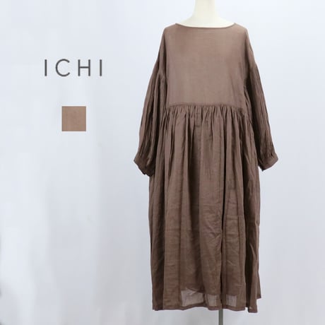 ichi イチ Volume Pintuck One Piece
