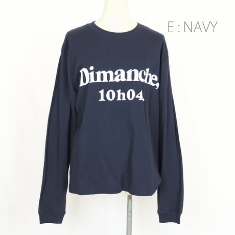 ICHI イチ  ウィークリープリントTシャツ