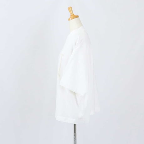 tumugu ツムグ Tシャツ ラフィ天竺 ロゴ プリントT VIOLET LILAC