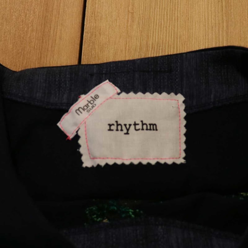 未使用　marble SUD rhythm マーブルシュッド　リズム　トレーナー ハンドメイドライン”rhythm”新入荷！ | marble SUD マーブルシュッド