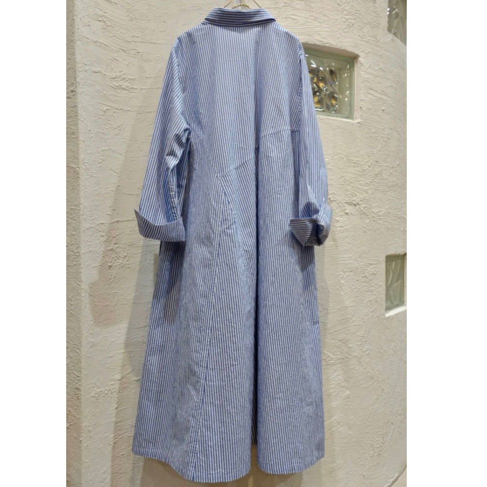 coulage クラージュ ストライプ切り替えワンピース | abicollection