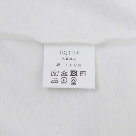 tumugu ツムグ Tシャツ ラフィ天竺 ロゴ プリントT VIOLET LILAC