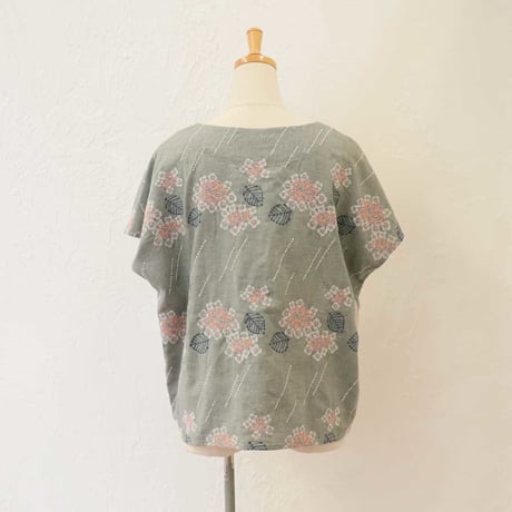 marble sud マーブルシュッド EMBガクアジサイ Blouse