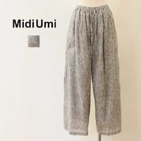 MidiUmi ミディウミ ペイズリーワイドシャツワンピース | abicollection