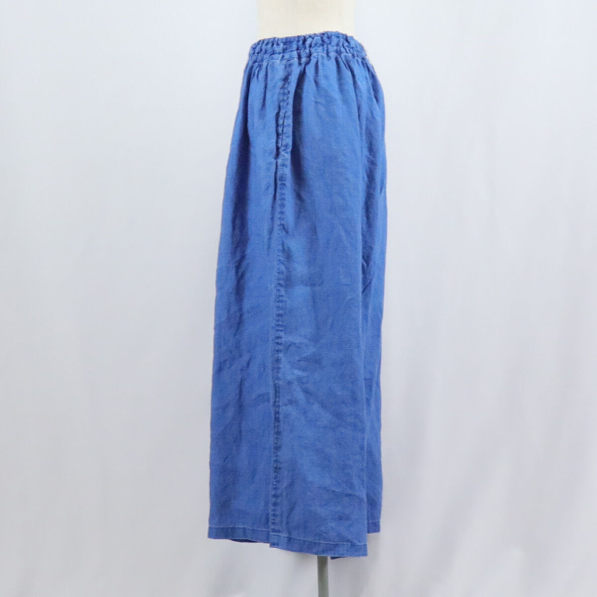 ichi Antiquites︎♥︎コットンインディゴパンツ ichi Antiquites イチ アンティークス インディゴリネンパンツ