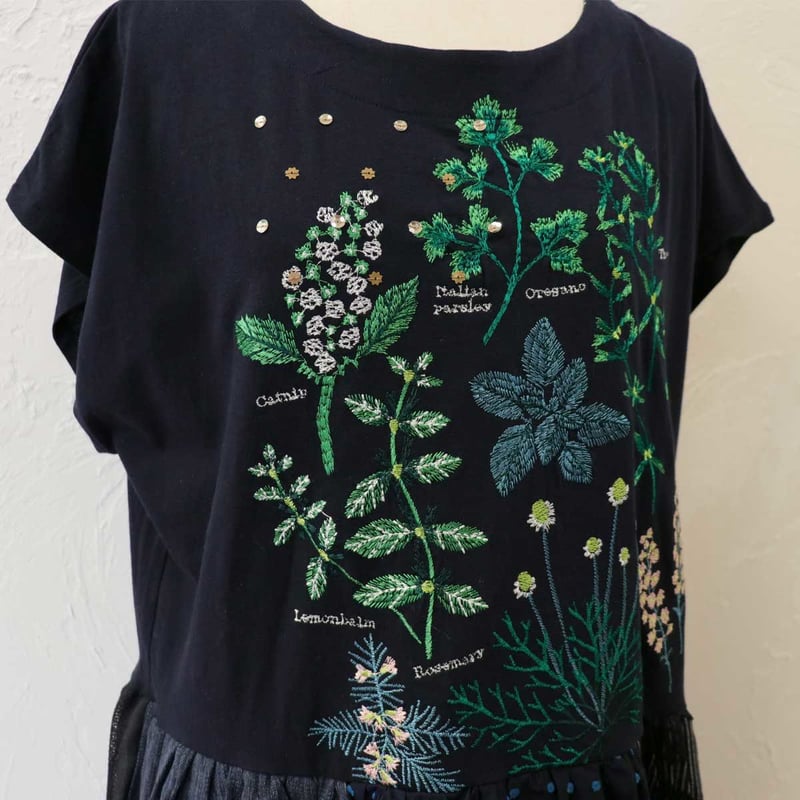 未使用　marble SUD rhythm マーブルシュッド　リズム　トレーナー ハンドメイドライン”rhythm”新入荷！ | marble SUD マーブルシュッド