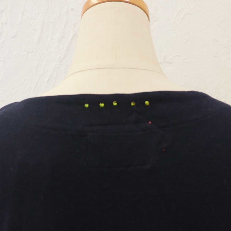 未使用　marble SUD rhythm マーブルシュッド　リズム　トレーナー ハンドメイドライン”rhythm”新入荷！ | marble SUD マーブルシュッド