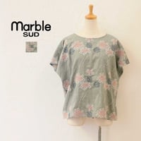 marble sud マーブルシュッド EMBガクアジサイ Blouse