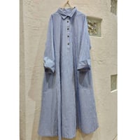 coulage クラージュ ストライプ切り替えワンピース